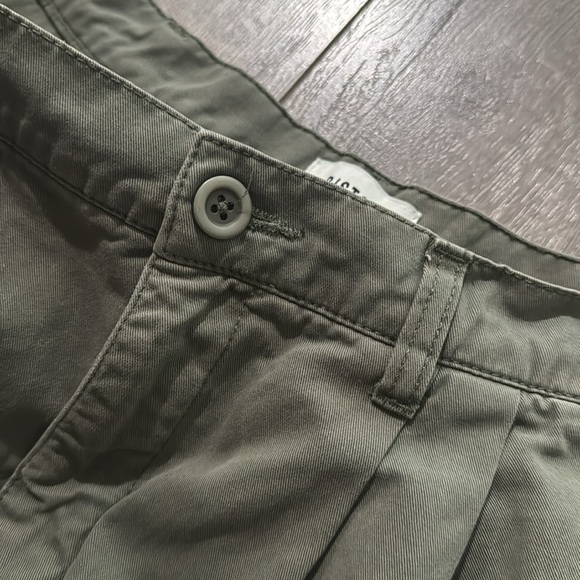 PISTOLA Ellery High Rise Wide Leg Trouser in Garden Green 31 - Picture 9 of 12